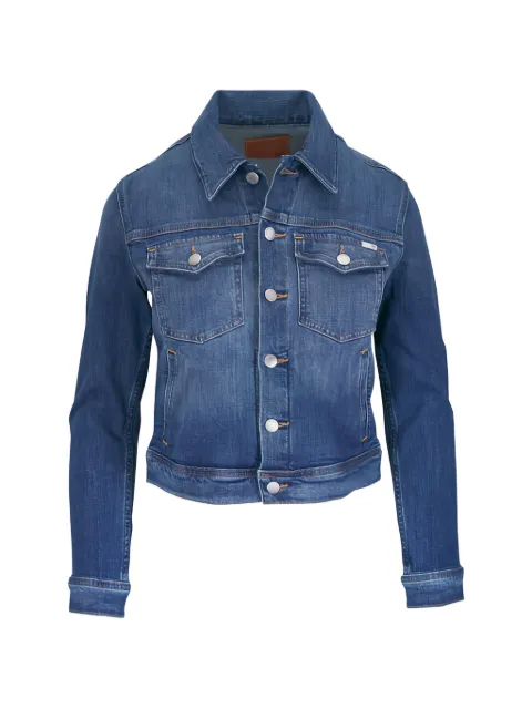 AG Jeans Robyn button-fastening denim jacket Blue JRN478210YILL