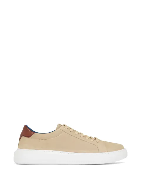 G. Brown Shoes Puff suede contrast-heel sneakers Neutrals PUFF583