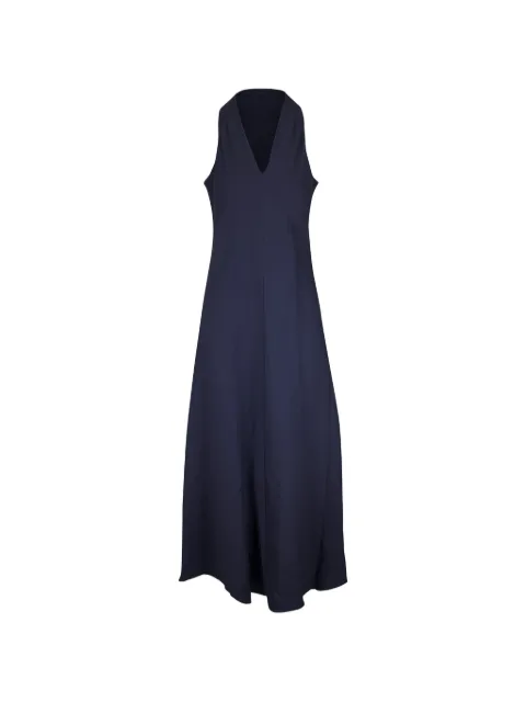 Peter Cohen V-neck sleeveless maxi dress Blue 3999STL