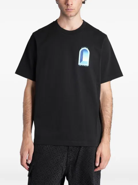 Casablanca L'Arche gradient T-shirt Black MPF26JTS00115