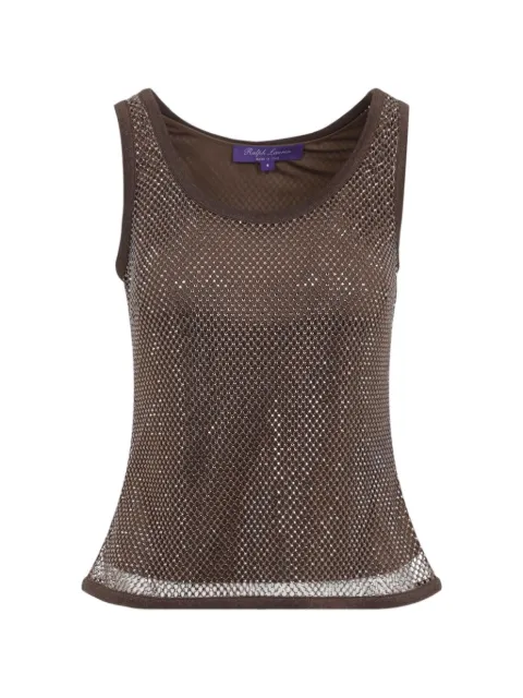 Ralph Lauren Collection Melony tank top Brown 290P19622001