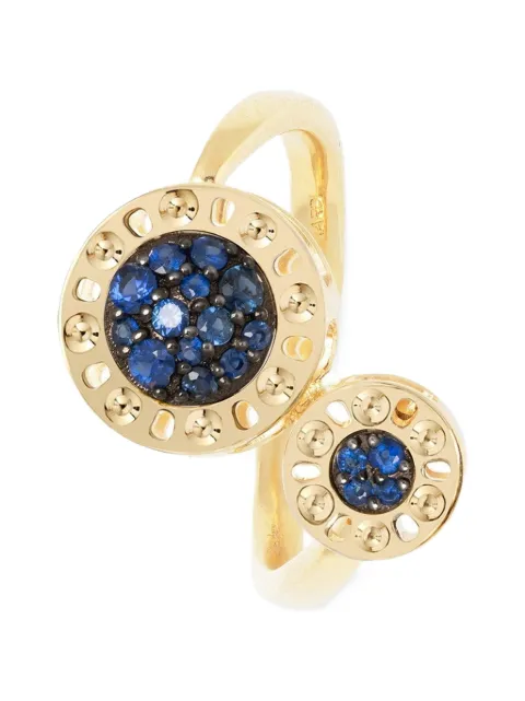 Officina Bernardi small Senzatempo Essence sapphire ring Gold SENZATEMPOESSENCERING2YGOLDSAPPHBLUE