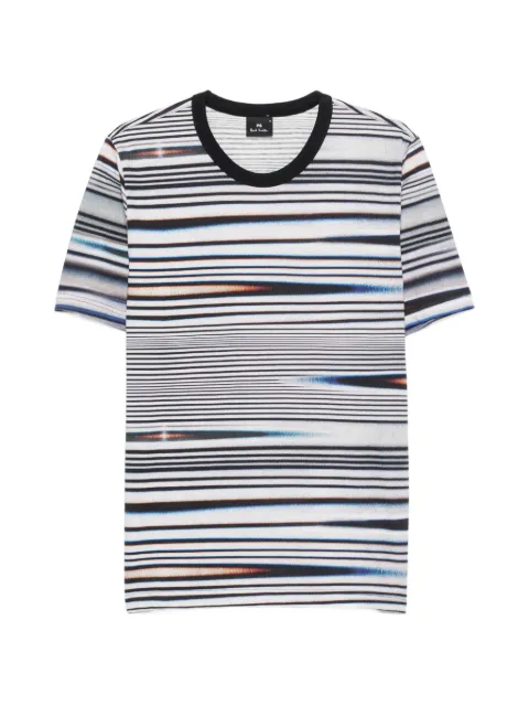 PS Paul Smith horizontal-stripe round-neck T-shirt White M2R220XW22744