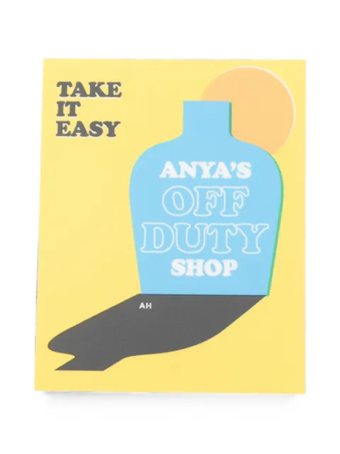 Anya Hindmarch graphic-print sticker Yellow 213295