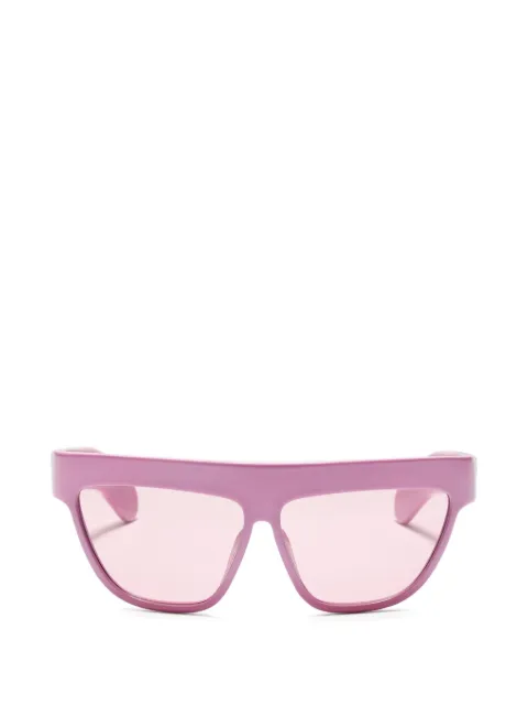 VALENTINO GARAVANI EYEWEAR VLogo Signature geometric-frame sunglasses Pink 5VG068S02