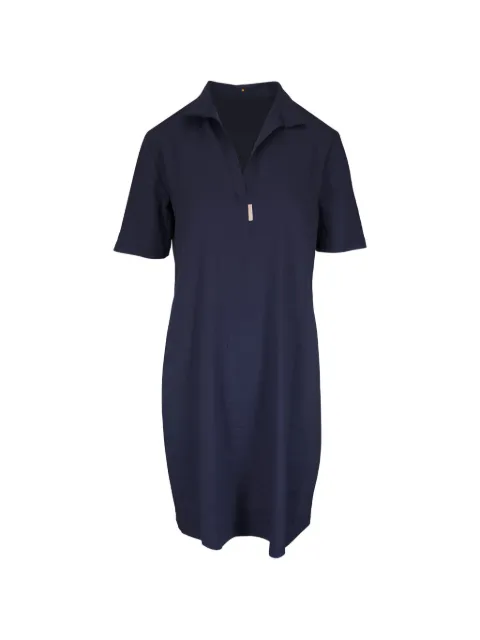 Peter Cohen Paola short-sleeve polo mini dress Blue 3607STL