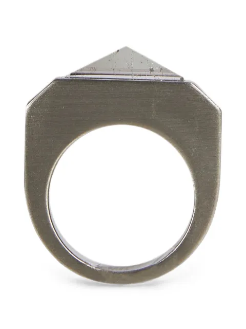Rick Owens Hollywood Pyramid ring Silver RJ0000130MMTES2128