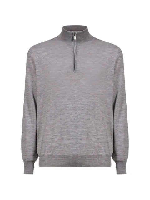 Brunello Cucinelli half-zip cashmere sweater Grey M2400124C073D