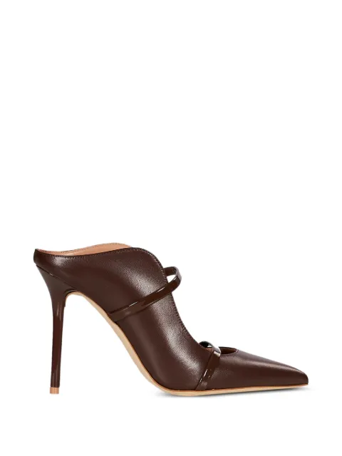 Malone Souliers Maureen double-strap pumps Brown MAUREEN100354