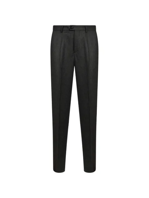Brunello Cucinelli pleated virgin-wool trousers Grey M038PE1450C357