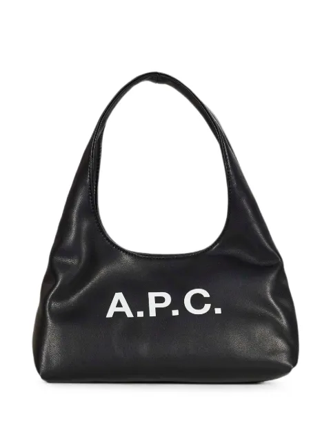 A.P.C. baby Ninon shoulder bag Black PUUATF67027LZZ