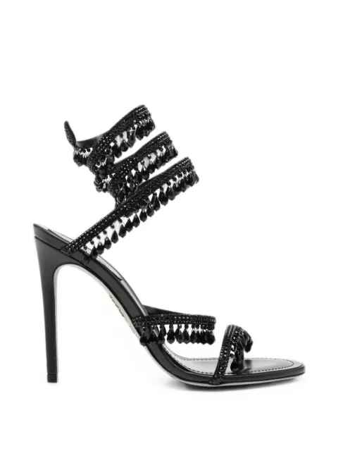 René Caovilla Cleo bead-embellished sandals Black C12535105RN01V050