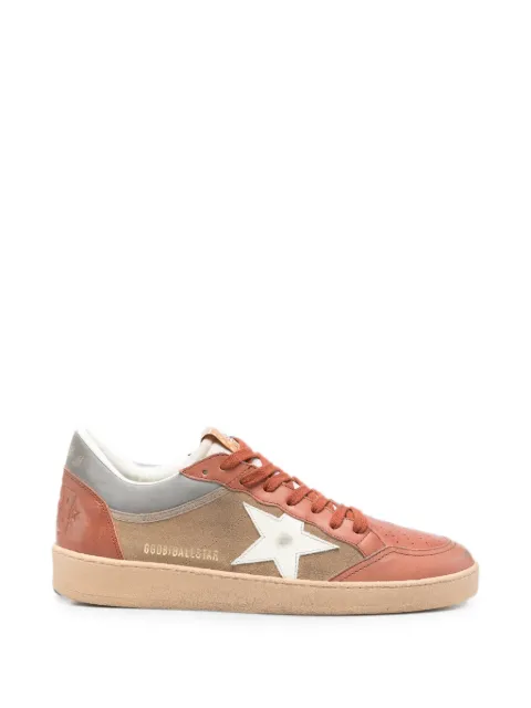 Golden Goose Ball Star panelled sneakers Brown GMF00832F008734