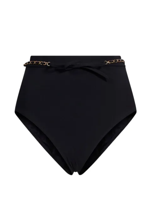 ZIMMERMANN Roselight high-waist bikini bottom Black 8267WSS264