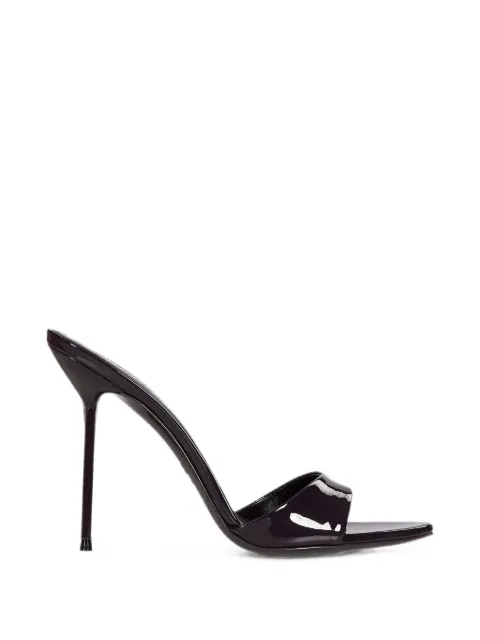 Paris Texas Lidia patent-finish stiletto-heel mules Purple PX836XVN01