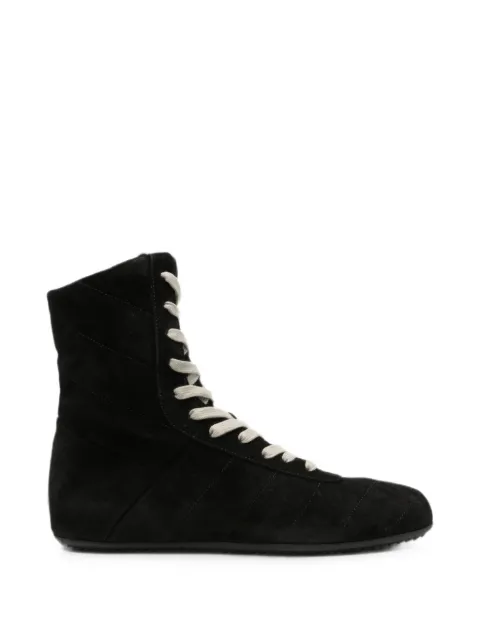 Rick Owens Minimal High Sneaks lace-up sneakers Black RU02F4879LVSQ1
