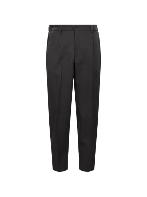 Briglia 1949 pleated slim-fit trousers Grey PORTOFINOS40010000080