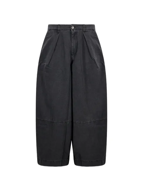 YMC Deadbeat cropped trousers Grey P4AMB01
