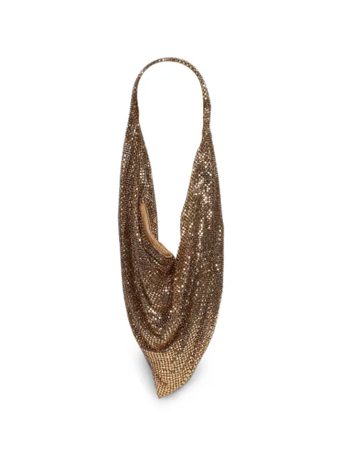 Benedetta Bruzziches Ursula crystal-embellished chainmail tote bag Gold 0008177