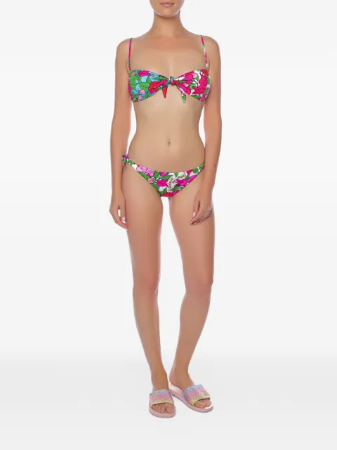 MC2 Saint Barth Andy floral-print bikini top Pink ANDY001