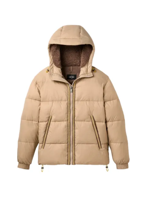 UGG Xayden Uggbraid puffer jacket Neutrals 1171452
