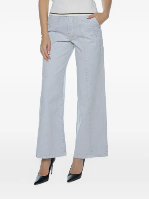 One Teaspoon Hayden panelled jeans Blue 27352