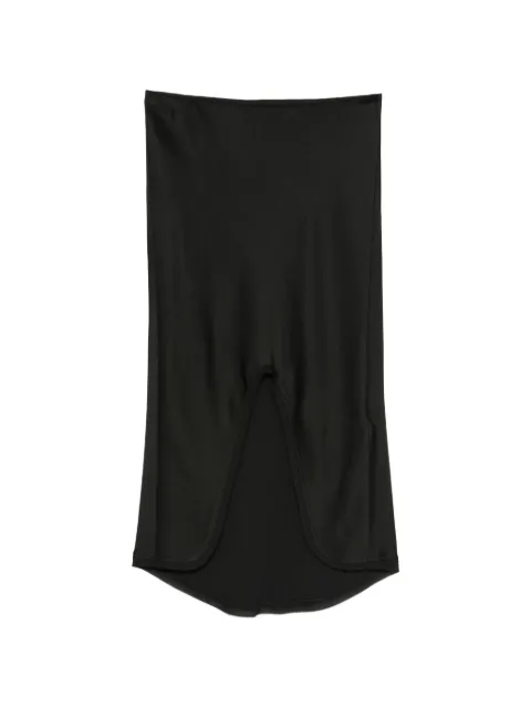 Victoria Beckham split-detail midi skirt Neutrals 1326WSK007378A