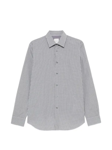 Paul Smith gingham-check buttoned shirt Grey M1RA112BW02732