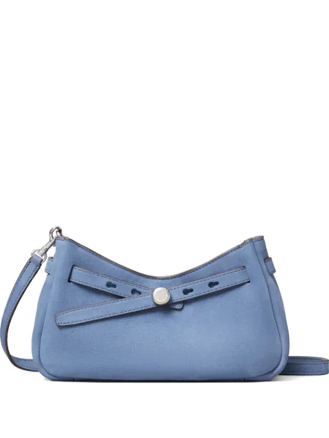 Tory Burch Romy nubuck zip-top crossbody bag Blue 182881