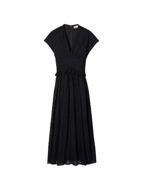 Tory Burch eyelet cotton dress Black 180795