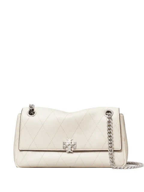 Tory Burch small Charlie quilted small shoulder bag Neutrals 185829