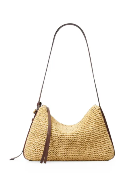 Tory Burch Romy woven shoulder bag Neutrals 186634