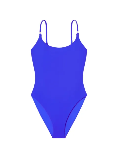 Tory Burch solid swimsuit Blue 181695
