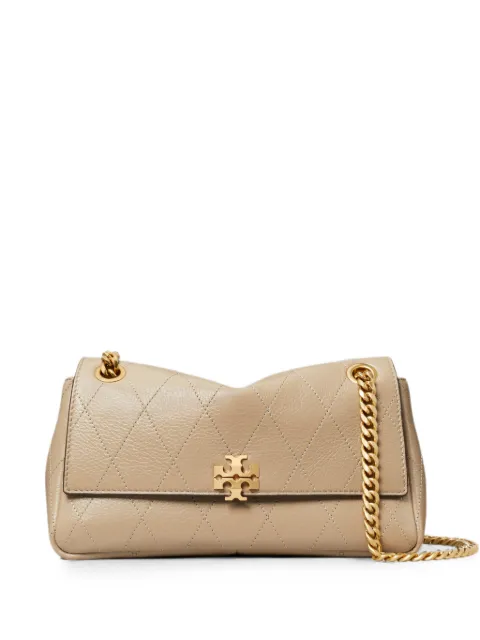 Tory Burch small Charlie quilted shoulder bag Neutrals 185829