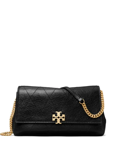 Tory Burch Charlie quilted chain crossbody bag Black 186041