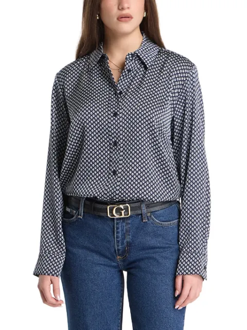 Michael Kors long-sleeve shirt Blue MS640V6KPH