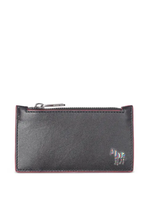 Paul Smith Zebra-motif card holder Black M2A6389HZEBRA