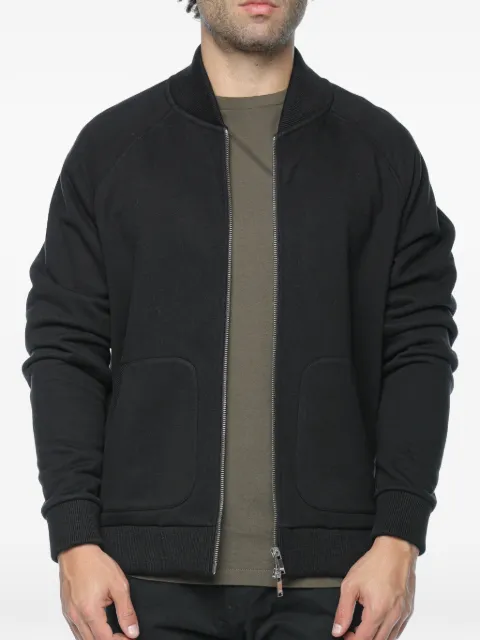 Drykorn zip-up raglan-sleeve sweatshirt Black FAREKD5221511000