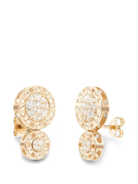 Officina Bernardi Senzatempo Essence diamond earrings Gold SENZATEMPOESSENCEEARRING2YGOLDDIAMONDWHITE