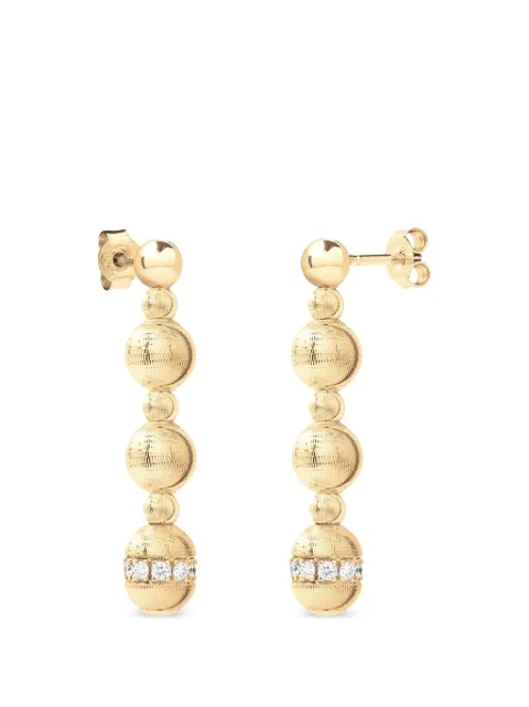 Officina Bernardi Empire diamond earrings Gold EMPIRESEARRINGYGOLDDIAMONDWHITE