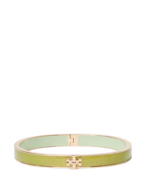 Tory Burch medium Icon guilloché enamel bracelet Gold 184449