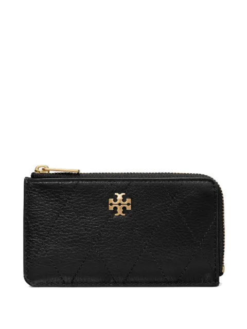 Tory Burch Charlie quilted card case Black 186054