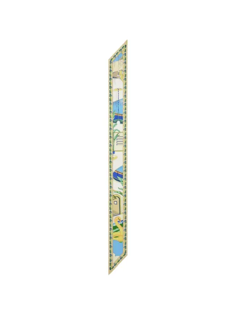 Tory Burch The Pool ribbon tie Green 184212