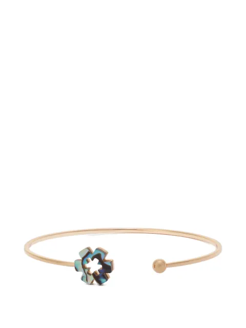 Tory Burch Forget Me Not open cuff bracelet Gold 186445