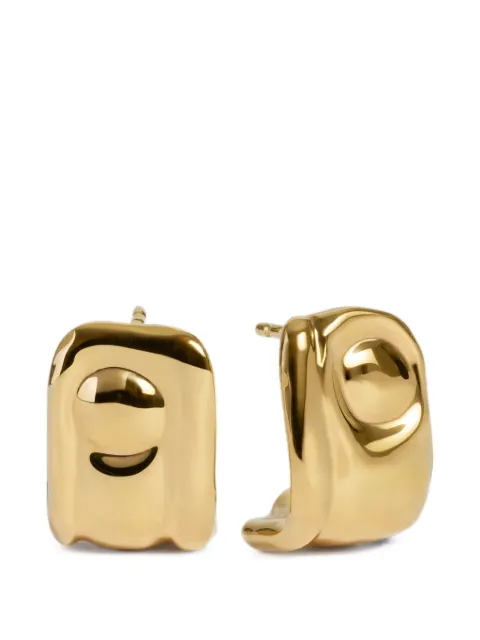 Monica Vinader sculptural-effect earrings Gold GPEAAZTSNON