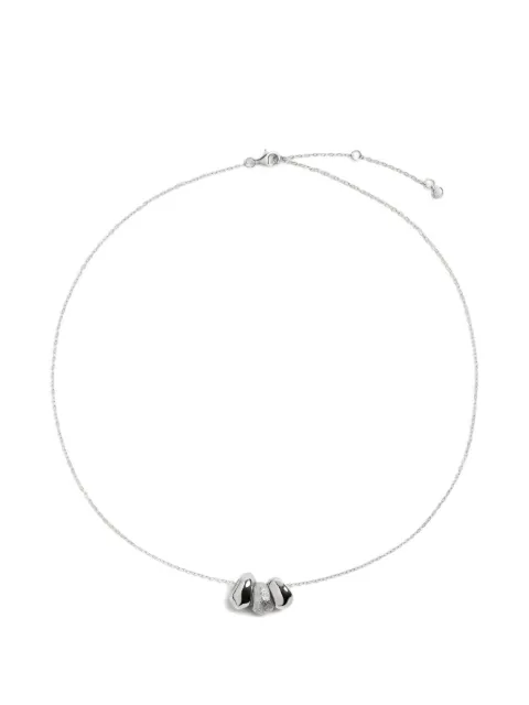Monica Vinader Antica bead-embellished necklace Silver SSNKACO4NON