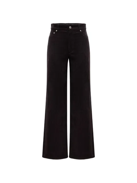 A.P.C. corduroy wide-leg jeans Black COHBBF09246LZA