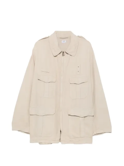 C.P. Company Pre-Owned 2000s field jacket Neutrals CP450BPC