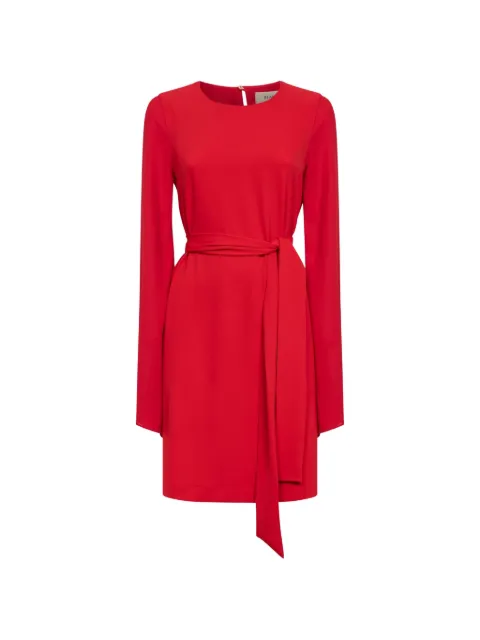 Blanca Vita Agira belted midi dress Red AGIRA5144