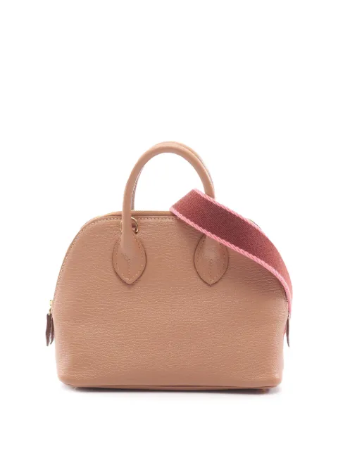Hermès Pre-Owned 2023 Mini Chevre Bolide 1923 satchel Brown GEU5H2RHYE1U2SO5